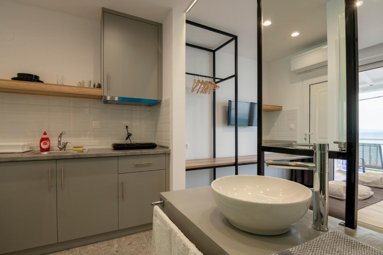 Votsalo Apartments โปไลโครโน ภายนอก รูปภาพ
